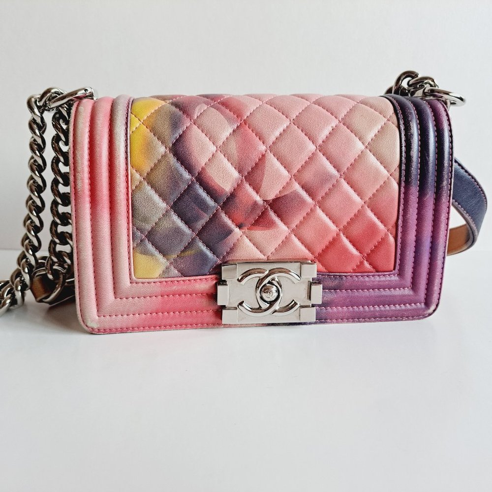 Chanel Leboy Watercolor Limited Edition Flapbag